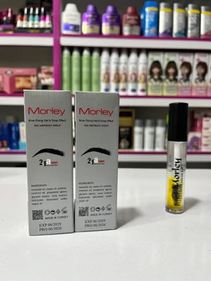 ژل ابرو دو فاز آرگان دار مورلی MORLEY مدل 2 در 1