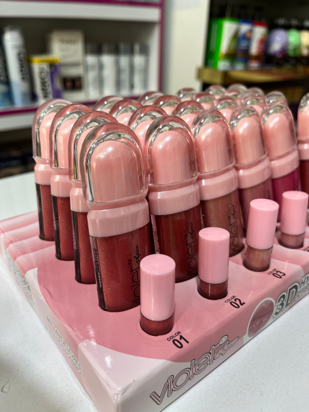لیپ گلاس Violet Aqua 3D Hydra Lip Oil