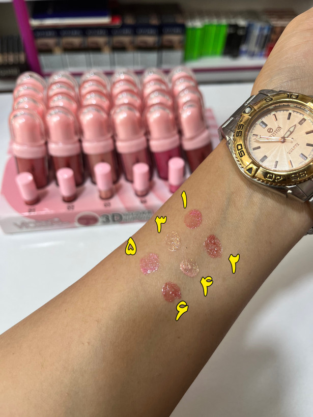 لیپ گلاس Violet Aqua 3D Hydra Lip Oil