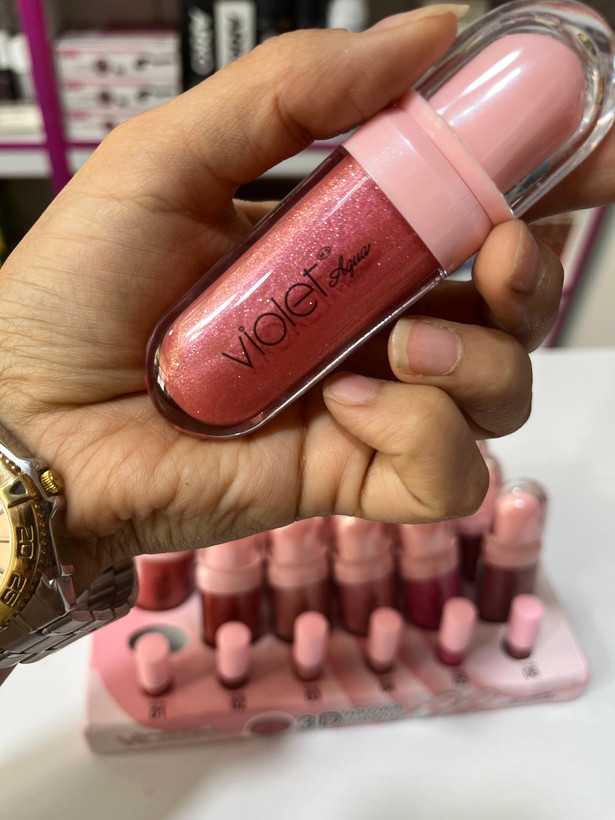 لیپ گلاس Violet Aqua 3D Hydra Lip Oil