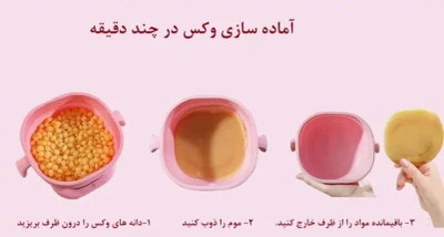 دستگاه وکس سیلیکونی تاشو