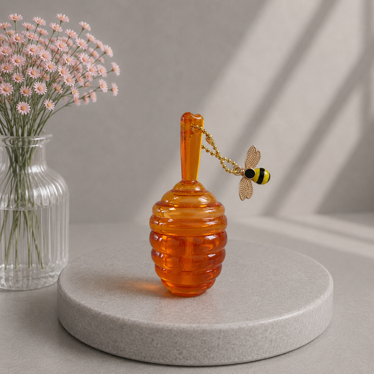 برق لب عسلی آویزدار