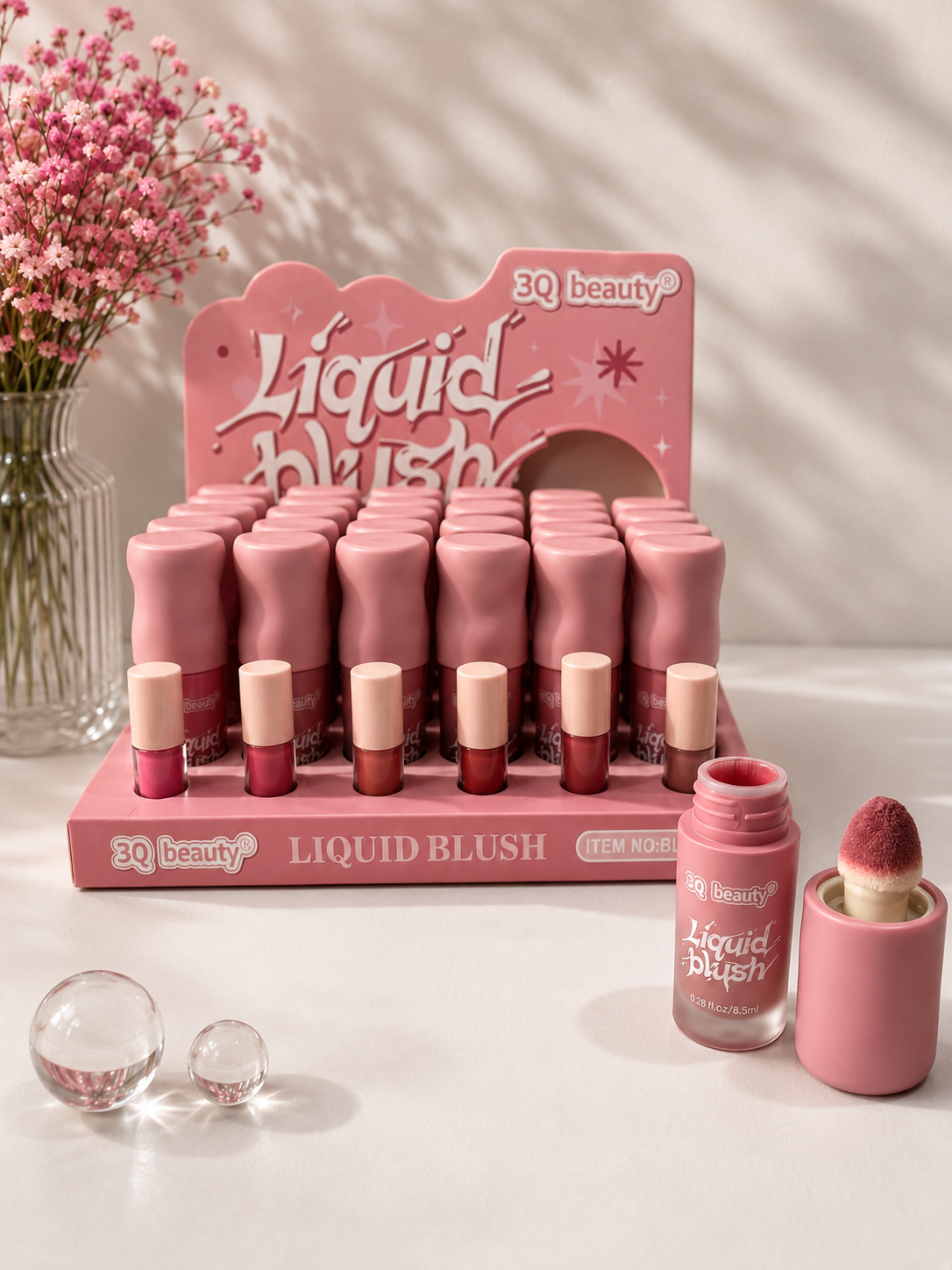 رژگونه مایع 3Q Beauty Liquid BlusH