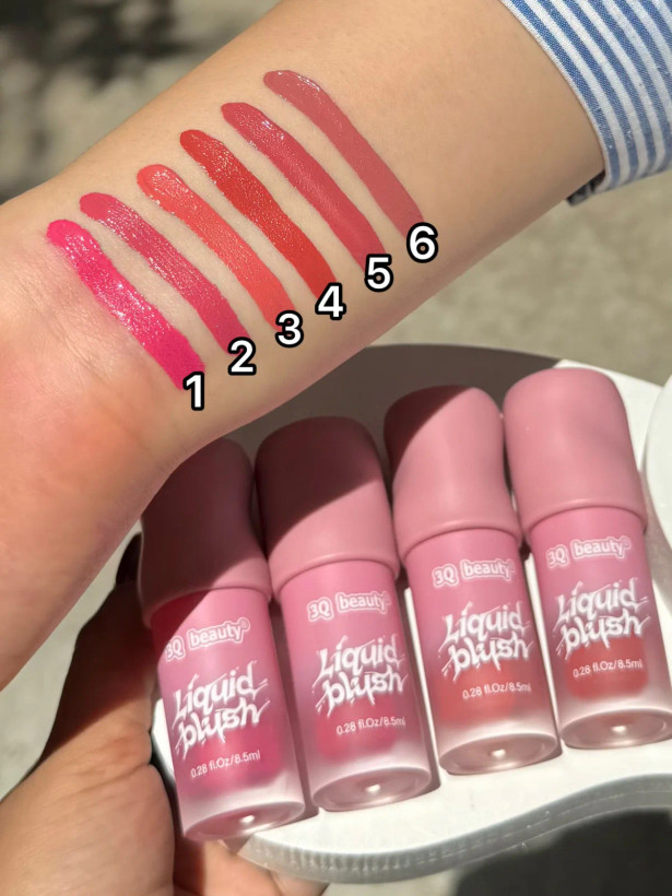 رژگونه مایع 3Q Beauty Liquid Blush