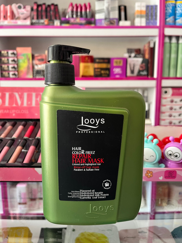ماسک مو تثبیت رنگ و ترمیمکننده Looys Professional