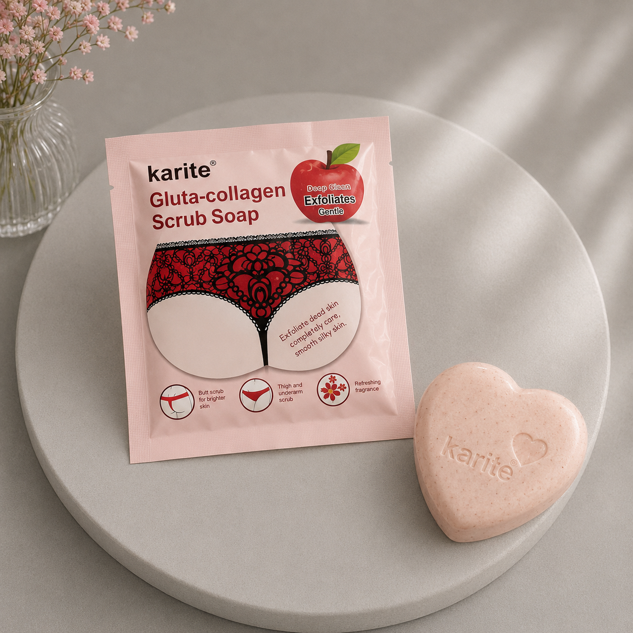 صابون اسکراب کلاژن Karite