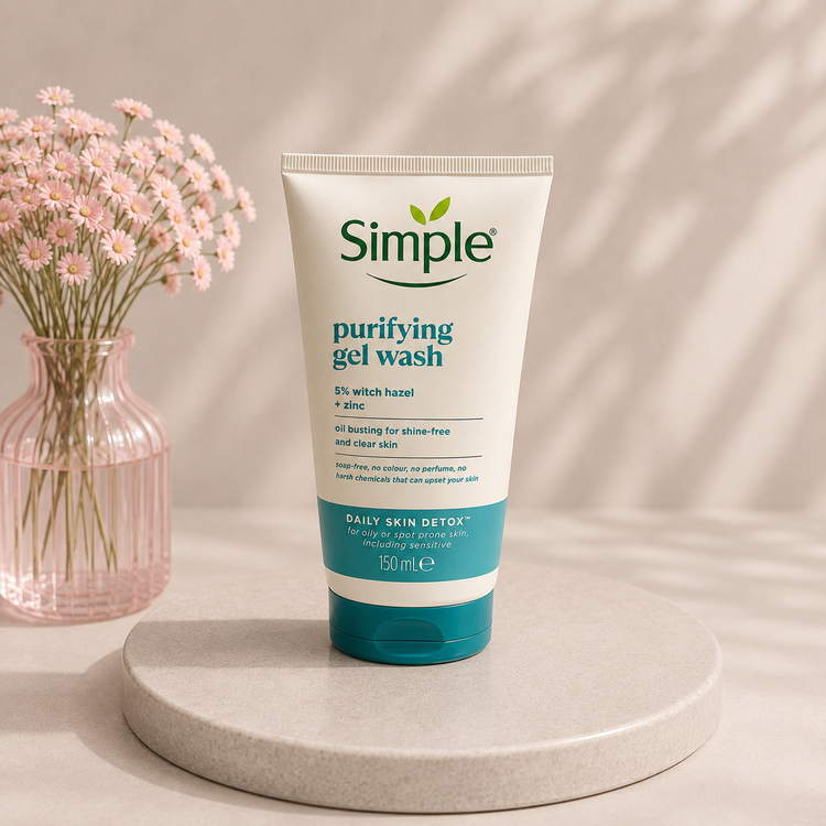 ژل شستوشوی صورت Simple Purifying Gel Wash