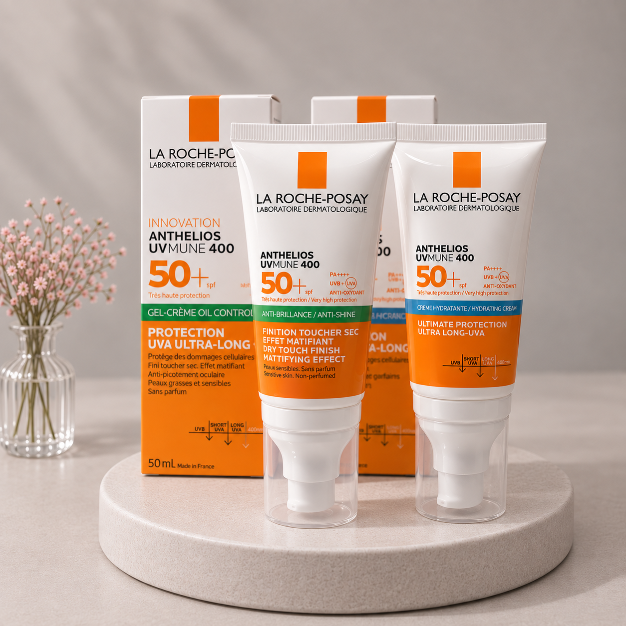 ضدآفتاب لاروش پوزای Anthelios UVMune 400 SPF50+