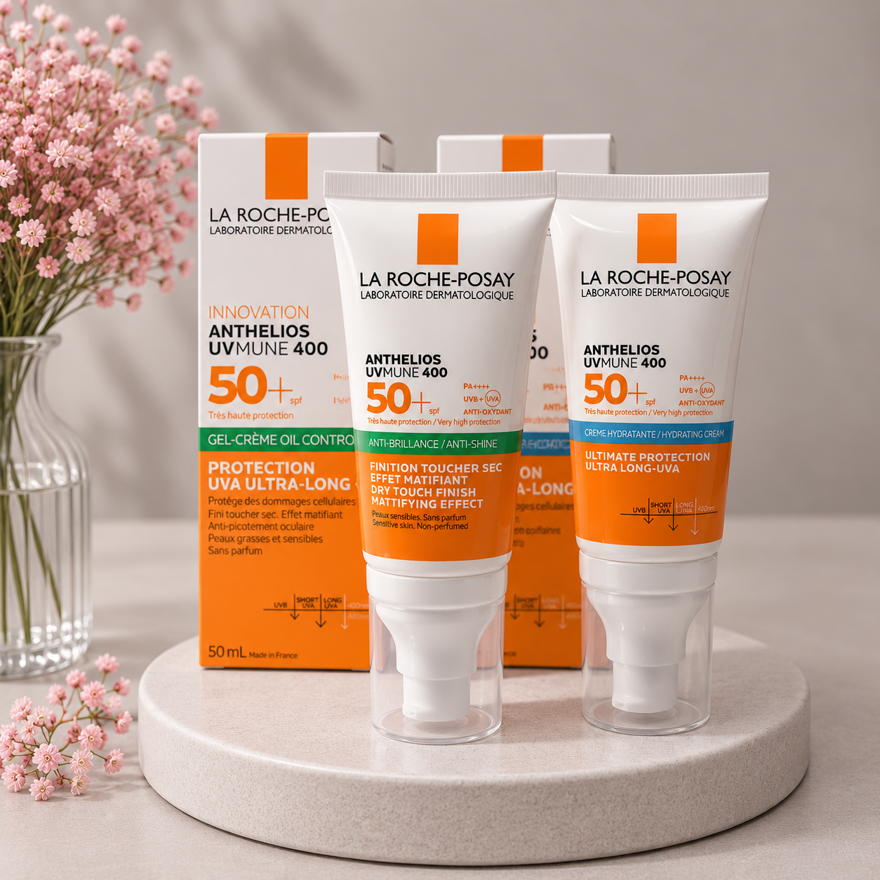 ضدآفتاب لاروش پوزای Anthelios UVMune 400 SPF50+