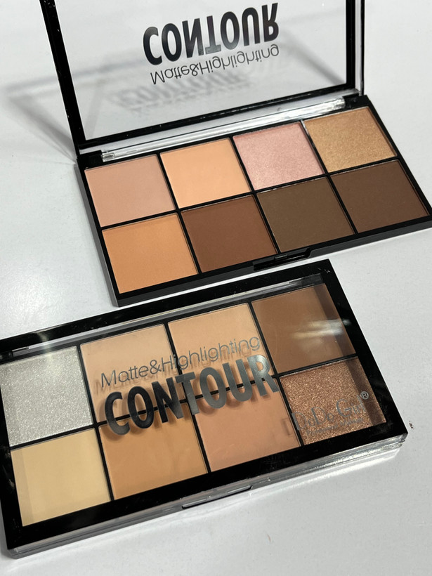 پالت کانتور و هایلایتر Laura Beauty