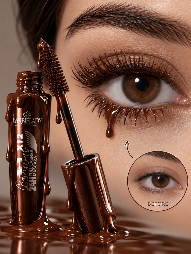 ریمل باربی لیدی مدل Bunny X12 | 24H Full Lashes