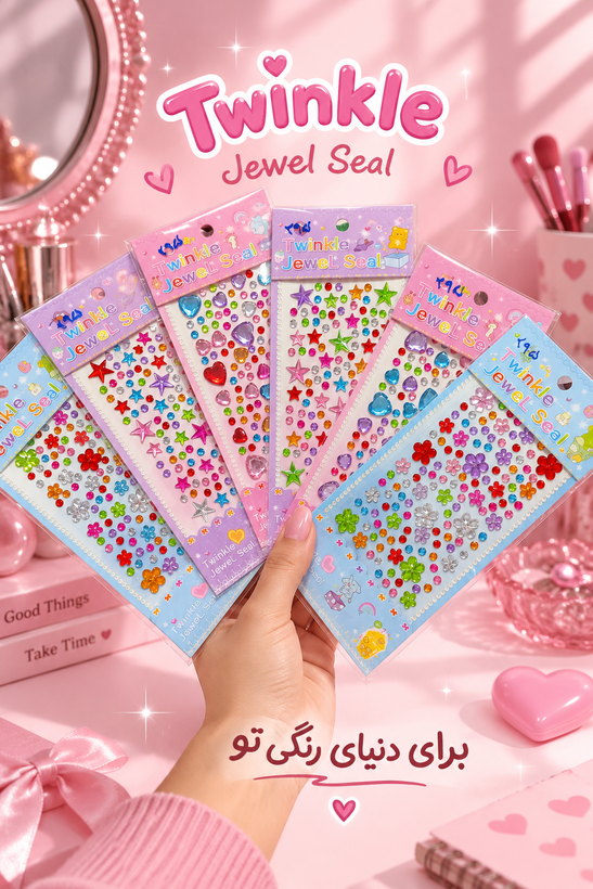 چسب نگیندار Twinkle Jewel Seal