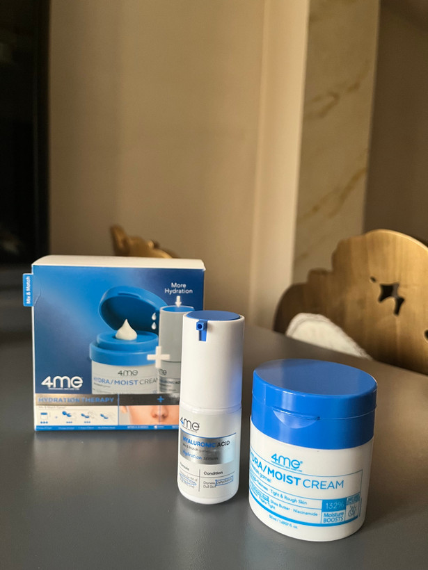 ست آبرسان 4me Hydration Therapy | سرم هیالورونیک اسید + کرم Hydra/Moist