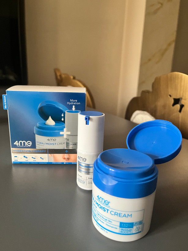 ست آبرسان 4me Hydration Therapy | سرم هیالورونیک اسید + کرم Hydra/Moist