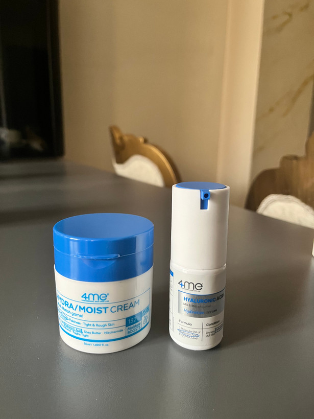 ست آبرسان 4me Hydration Therapy | سرم هیالورونیک اسید + کرم Hydra/Moist