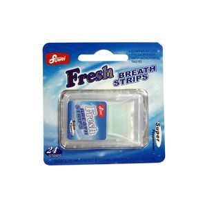 نوار خوشبوکننده دهان Juwei مدل Fresh Breath Strips Super 🌿❄