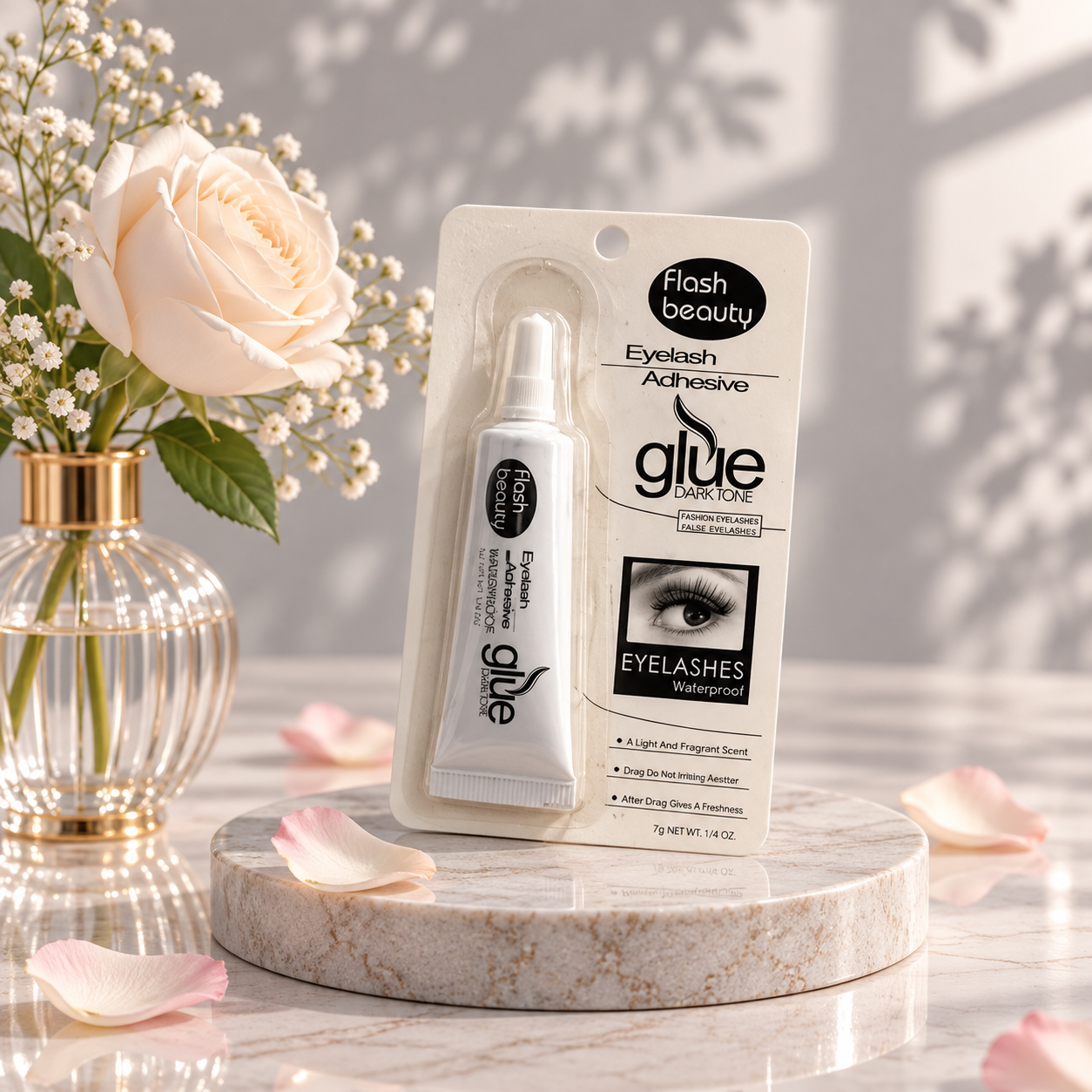 چسب مژه Flash Beauty مدل Eyelash Adhesive