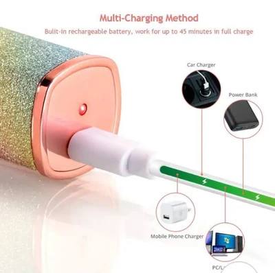 دستگاه اصلاح ابرو و موهای زائد صورت ۲ کاره | Rechargeable Eyebrow Trimmer ✨
