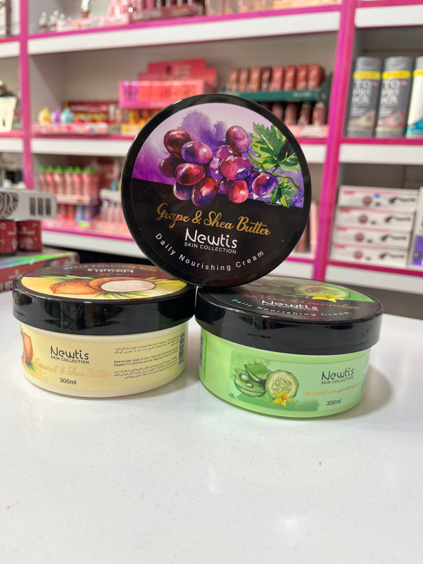 کرم مرطوبکننده و نرمکننده بدن نیوتیس Newtis Skin Collection 🧴