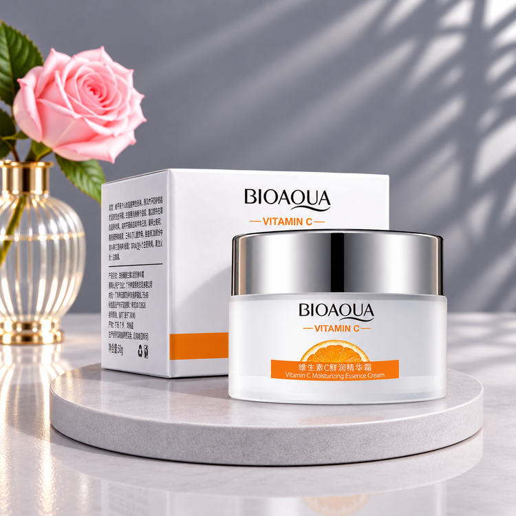 کرم مرطوبکننده ویتامین C بیوآکوا BIOAQUA Vitamin C 🍊