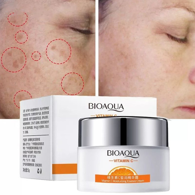 کرم مرطوبکننده ویتامین C بیوآکوا BIOAQUA Vitamin C 🍊