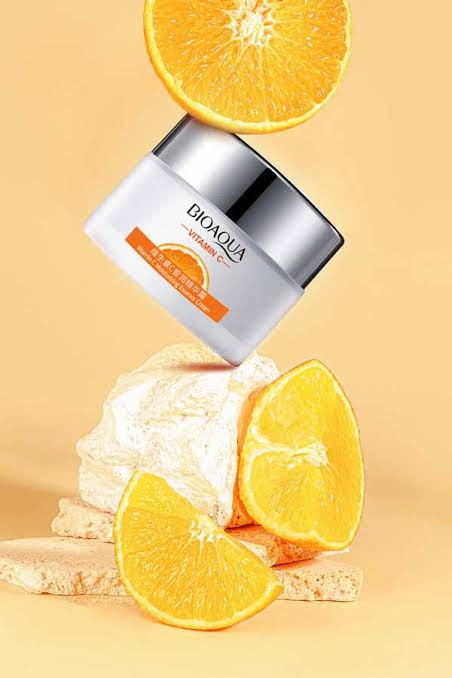 کرم مرطوبکننده ویتامین C بیوآکوا BIOAQUA Vitamin C 🍊
